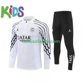 Paris Saint-Germain Criança Sweat de Treino Conjunto Branco 2025/26